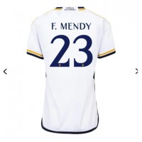 Fotballdrakt Dame Real Madrid Ferland Mendy #23 Hjemmedrakt 2023-24 Kortermet